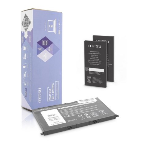 Bateria Mitsu do notebooka Dell Inspiron 15 (7557), 15 (7559) (11.4V) (4400 mAh) Bateria Mitsu do notebooka Dell Inspiron 15 (7557), 15 (7559) (11.4V) (4400 mAh)