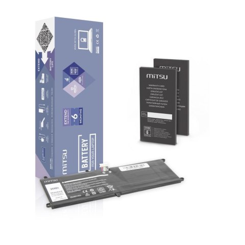 Bateria Mitsu do notebooka Dell Latitude 5175 (7.4V-7.6V) (3400 mAh) Bateria Mitsu do notebooka Dell Latitude 5175 (7.4V-7.6V) (3400 mAh)