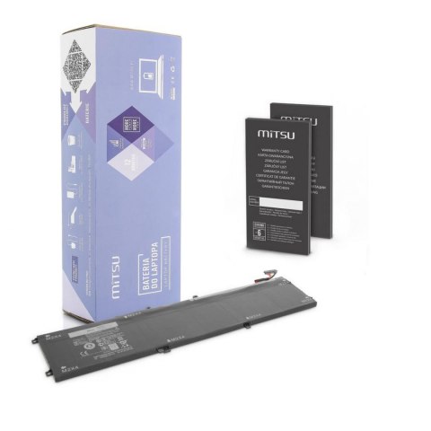 Bateria Mitsu do notebooka Dell XPS 15 9550 (11.4V) (7260 mAh) Bateria Mitsu do notebooka Dell XPS 15 9550 (11.4V) (7260 mAh)