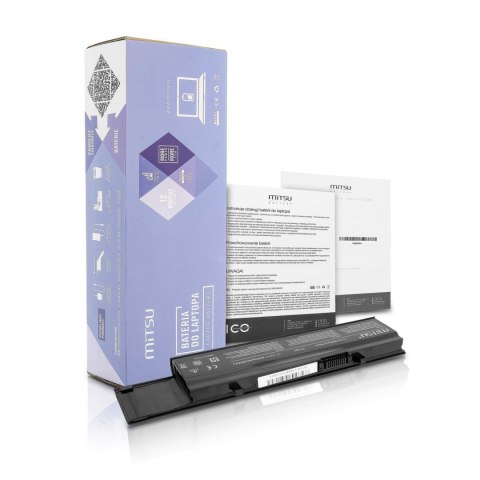 Bateria Mitsu do notebooka Dell Vostro 3400, 3500, 3700 (10.8V-11.1V) (4400 mAh) Bateria Mitsu do notebooka Dell Vostro 3400, 3500, 3700 (10.8V-11.1V) (4400 mAh)