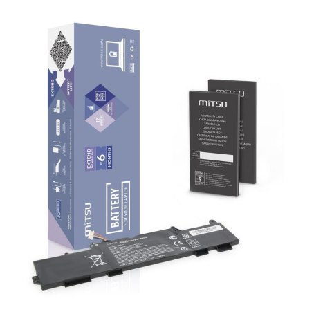 Bateria Mitsu do notebooka HP EliteBook 735, 745, 840 G5 (11.55V) (2200 mAh) Bateria Mitsu do notebooka HP EliteBook 735, 745, 840 G5 (11.55V) (2200 mAh)