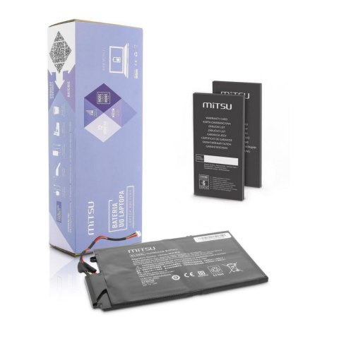 Bateria Mitsu do notebooka HP Envy 4 (14.4V-14.8V) (3500 mAh) Bateria Mitsu do notebooka HP Envy 4 (14.4V-14.8V) (3500 mAh)