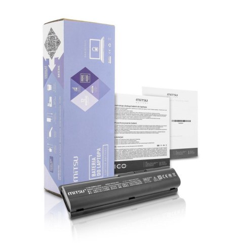 Bateria Mitsu do notebooka HP dv4, dv5, dv6 (10.8V-11.1V) (6600 mAh) Bateria Mitsu do notebooka HP dv4, dv5, dv6 (10.8V-11.1V) (6600 mAh)
