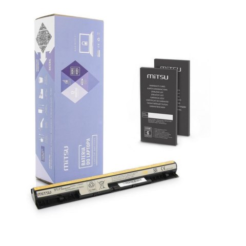 Bateria Mitsu do notebooka Lenovo IdeaPad G500s, G510s, Z710 (14.4V-14.8V) (2200 mAh)