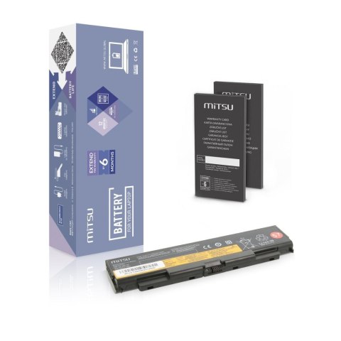 Bateria Mitsu do notebooka Lenovo T440p, W540 (10.8V-11.1V) (4400 mAh) Bateria Mitsu do notebooka Lenovo T440p, W540 (10.8V-11.1V) (4400 mAh)