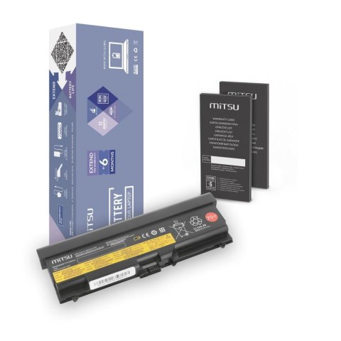 Bateria Mitsu do notebooka Lenovo Thinkpad T430, T530 (10.8V-11.1V) (6600 mAh) Bateria Mitsu do notebooka Lenovo Thinkpad T430, T530 (10.8V-11.1V) (6600 mAh)