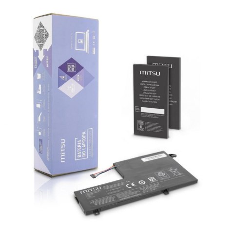 Bateria Mitsu do notebooka Lenovo Yoga 500, Flex 3 (10.8V-11.1V) (4050 mAh) Bateria Mitsu do notebooka Lenovo Yoga 500, Flex 3 (10.8V-11.1V) (4050 mAh)