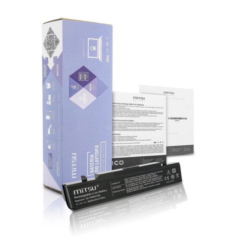 Bateria Mitsu do notebooka Samsung R460, R519 (10.8V-11.1V) (6600 mAh) Bateria Mitsu do notebooka Samsung R460, R519 (10.8V-11.1V) (6600 mAh)