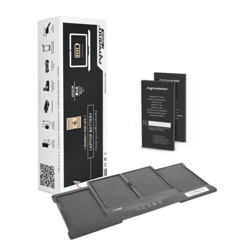 Bateria Movano Premium do notebooka Apple MacBook Air 13" - A1377 (7.3V) (5200 mAh) Bateria Movano Premium do notebooka Apple MacBook Air 13" - A1377 (7.3V) (5200 mAh)