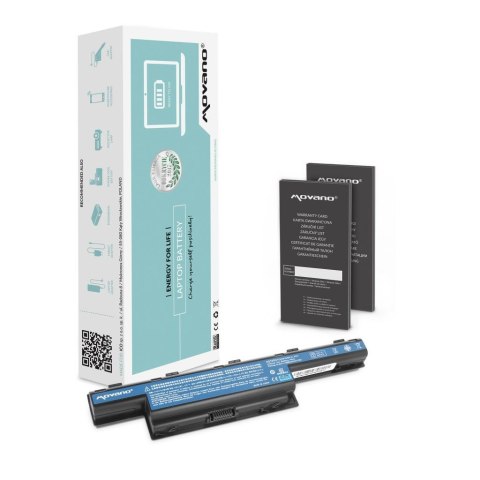 Bateria Movano do notebooka Acer Aspire 4551, 4741, 5741 (10.8V-11.1V) (6600 mAh) Bateria Movano do notebooka Acer Aspire 4551, 4741, 5741 (10.8V-11.1V) (6600 mAh)