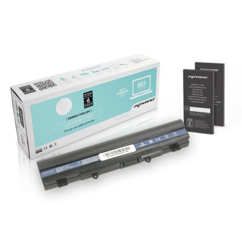 Bateria Movano do notebooka Acer Aspire E14, E15, E5-511 (10.8V-11.1V) (4400 mAh) Bateria Movano do notebooka Acer Aspire E14, E15, E5-511 (10.8V-11.1V) (4400 mAh)
