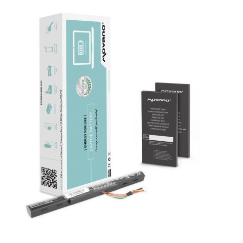 Bateria Movano do notebooka Acer Aspire E5-475, E5-575 (14.6V) (2200 mAh) Bateria Movano do notebooka Acer Aspire E5-475, E5-575 (14.6V) (2200 mAh)