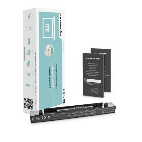 Bateria Movano do notebooka Asus X550, A450, F450, K550 (14.4V-14.8V) (4400 mAh) Bateria Movano do notebooka Asus X550, A450, F450, K550 (14.4V-14.8V) (4400 mAh)