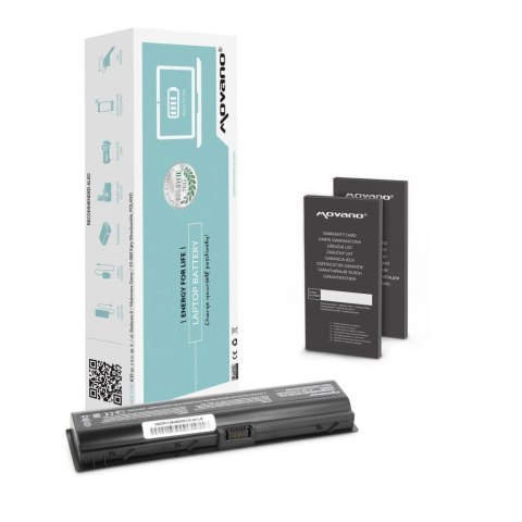 Bateria Movano do notebooka HP dv2000, dv6000 (10.8V-11.1V) (4400 mAh) Bateria Movano do notebooka HP dv2000, dv6000 (10.8V-11.1V) (4400 mAh)