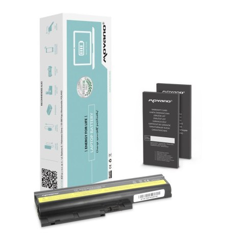 Bateria Movano do notebooka IBM R60, T60, T61 (10.8V-11.1V) (4400 mAh) Bateria Movano do notebooka IBM R60, T60, T61 (10.8V-11.1V) (4400 mAh)