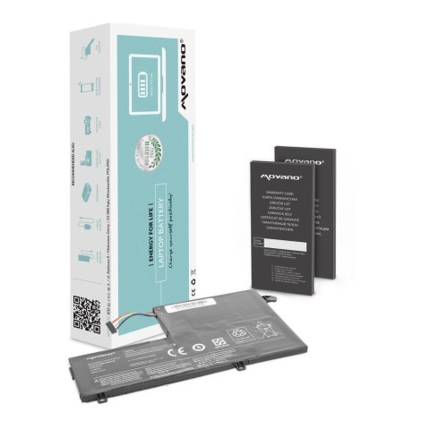 Bateria Movano do notebooka Lenovo Yoga 500, Flex 3 (10.8V-11.1V) (4050 mAh) Bateria Movano do notebooka Lenovo Yoga 500, Flex 3 (10.8V-11.1V) (4050 mAh)