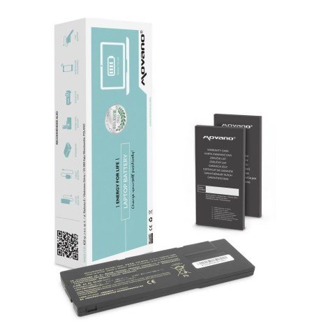 Bateria Movano do notebooka Sony BPS24 (10.8V-11.1V) (4400 mAh) Bateria Movano do notebooka Sony BPS24 (10.8V-11.1V) (4400 mAh)