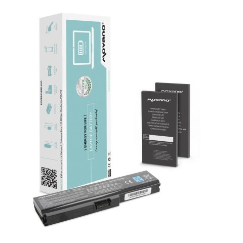 Bateria Movano do notebooka Toshiba L700, L730, L750 (10.8V-11.1V) (4400 mAh) Bateria Movano do notebooka Toshiba L700, L730, L750 (10.8V-11.1V) (4400 mAh)