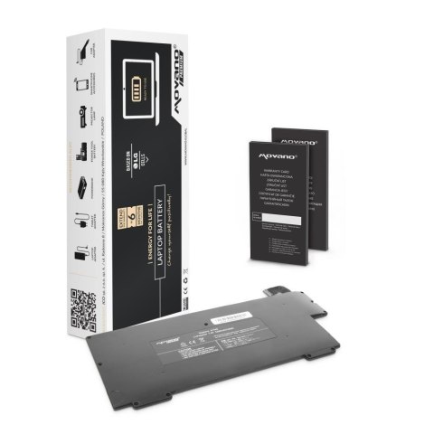Bateria Movano premium do notebooka Apple MacBook Air 13" (7.4V-7.6V) (4600 mAh) Bateria Movano premium do notebooka Apple MacBook Air 13" (7.4V-7.6V) (4600 mAh)