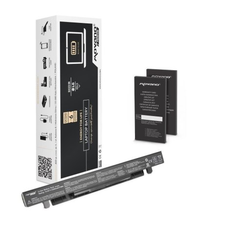 Bateria Movano premium do notebooka Asus X550, A450, F450, K550 (14.4V-14.8V) (5200 mAh) Bateria Movano premium do notebooka Asus X550, A450, F450, K550 (14.4V-14.8V) (5200 mAh)