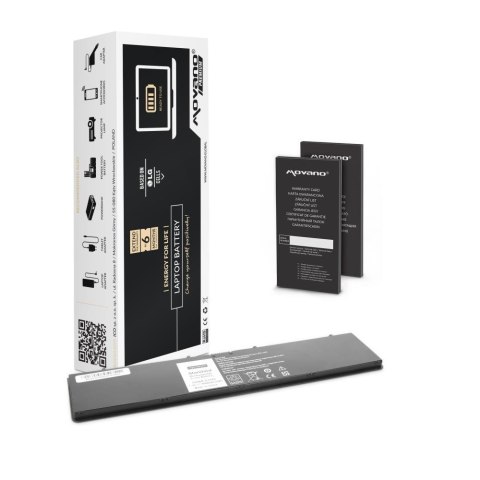 Bateria Movano premium do notebooka Dell Latitude E7440 (7.4V-7.6V) (4500 mAh) Bateria Movano premium do notebooka Dell Latitude E7440 (7.4V-7.6V) (4500 mAh)