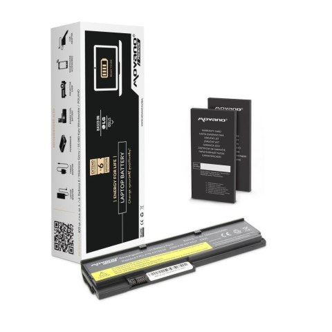 Bateria Movano premium do notebooka Lenovo X200 (10.8V-11.1V) (5200 mAh) Bateria Movano premium do notebooka Lenovo X200 (10.8V-11.1V) (5200 mAh)