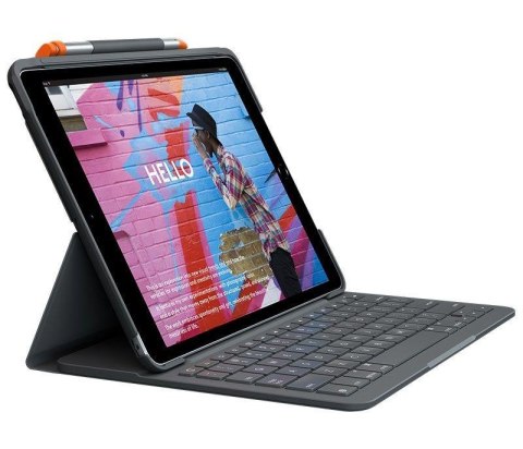Etui Logitech do iPada (7th gen) SLIM FOLIO z klawiaturą grafitowe Etui Logitech do iPada (7th gen) SLIM FOLIO z klawiaturą grafitowe