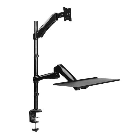 Stelaż do monitorów stanowiskowych LogiLink BP0030 13-27 ", max. 9kg Stelaż do monitorów stanowiskowych LogiLink BP0030 13-27 ", max. 9kg