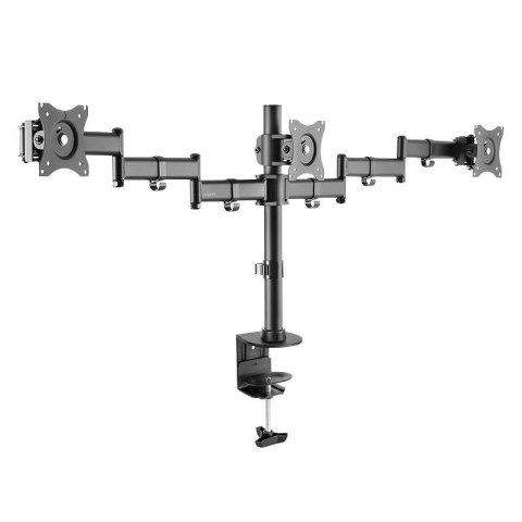 Uchwyt biurkowy LogiLink BP0050 na 3 monitory LCD/LED VESA 100x100, 13-27" Uchwyt biurkowy LogiLink BP0050 na 3 monitory LCD/LED VESA 100x100, 13-27"