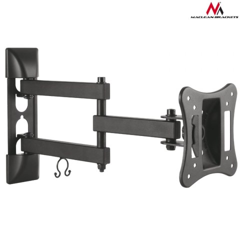 Uchwyt do telewizora lub monitora Maclean MC-719 13-27" 15kg czarny max VESA 100x100 Uchwyt do telewizora lub monitora Maclean MC-719 13-27" 15kg czarny max VESA 100x100