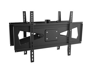 Uchwyt na dwa telewizory przód/tył 23-70" 50kg Maclean MC-703 czarny max VESA 600x400