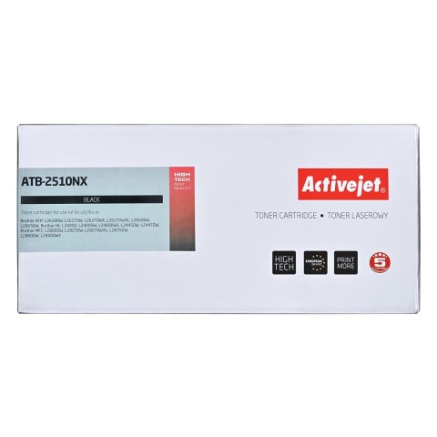Activejet ATB-2510NX Toner (zamiennik Brother TN2510XL; Supreme; 3000 stron; czarny) Activejet ATB-2510NX Toner (zamiennik Brother TN2510XL; Supreme; 3000 stron; czarny)