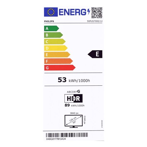 Telewizor 50" Philips 50PUS7000/12