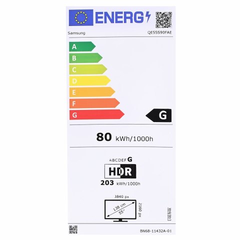 Telewizor 65" Samsung QE65S90F