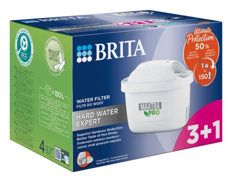 Filtr Brita Maxtra Pro Hard Water Expert 3+1 szt Filtr Brita Maxtra Pro Hard Water Expert 3+1 szt