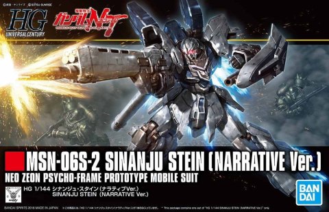 Figurka kolekcjonerska BANDAI HGUC 1/144 SINANJU STEIN NARRATIVE VER.