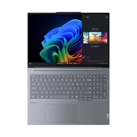 Lenovo ThinkBook 16 G7 Snapdragon X Plus X1P-42-100 16" WUXGA IPS 300nits AG 60Hz 32GB DDR5 SSD512 Qualcomm Adreno 84Wh W11Pro L