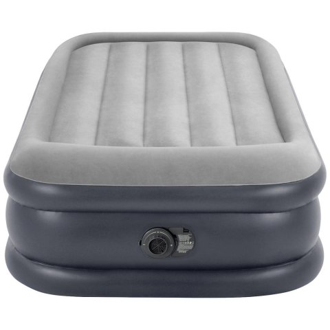 Materac dmuchany jednoosobowy 191x99x42 cm z wbudowaną pompką elektryczną łóżko INTEX 64132