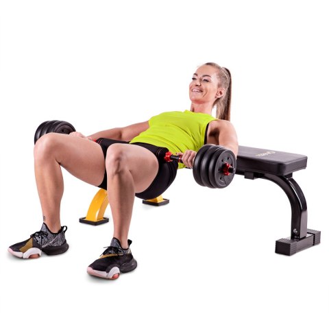 SGX120 (2 CZĘŚCI) PROSET 6W1 ZESTAW CIĘŻARÓW 20KG HMS