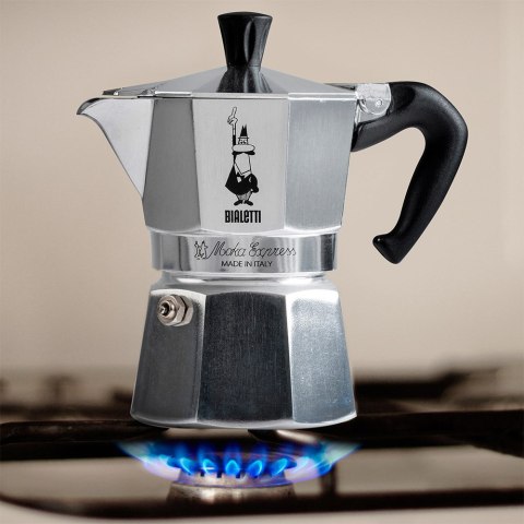 Kawiarka BIALETTI Moka Express 8006363011662 (kolor srebrny)