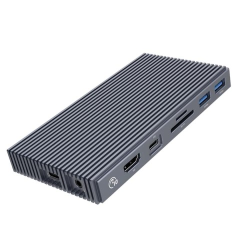 Stacja dokująca dysku M.2 z portami 9w1 Orico CDH-9N-GY-BP Stacja dokująca dysku M.2 z portami 9w1 Orico CDH-9N-GY-BP