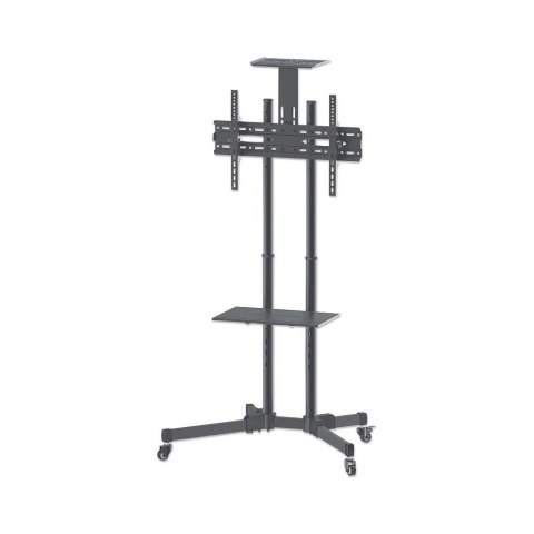 Stojak mobilny Manhattan 37"-70", 50kg 2 półki Stojak mobilny Manhattan 37"-70", 50kg 2 półki