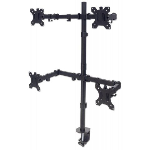 Uchwyt biurkowy Manhattan 13"-32" 4x8kg, 4 monitory Uchwyt biurkowy Manhattan 13"-32" 4x8kg, 4 monitory