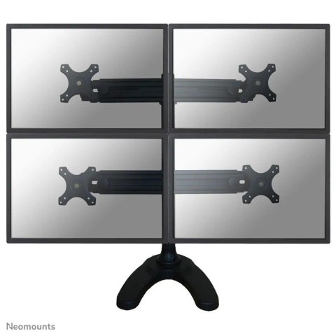 Uchwyt do ekranów Neomounts by Newstar FPMA-D700DD4 biurkowy 19"-30" max VESA 100x100 max 8 kg Black Uchwyt do ekranów Neomounts by Newstar FPMA-D700DD4 biurkowy 19"-30" max VESA 100x100 max 8 kg Black