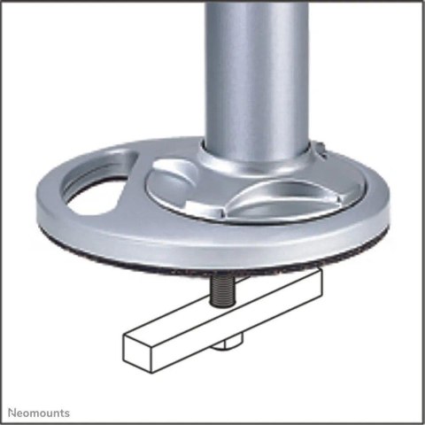 Uchwyt do ekranów Neomounts by Newstar FPMA-D9GROMMET biurkowy Silver Uchwyt do ekranów Neomounts by Newstar FPMA-D9GROMMET biurkowy Silver
