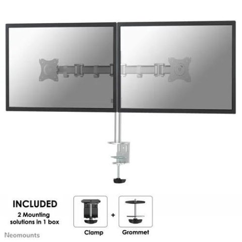 Uchwyt ścienny do ekranów Neomounts by Newstar NM-D135DSILVER 10"-27" max 8 kg max VESA 100x100 Silver Uchwyt ścienny do ekranów Neomounts by Newstar NM-D135DSILVER 10"-27" max 8 kg max VESA 100x100 Silver