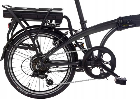 Rower elektryczny składany Snapp City-E Grafit