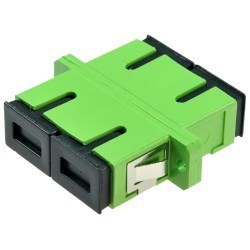 Alantec Adapter światłowodowy jednomodowy SM SC/APC duplex (FOA-SCA-SMD)