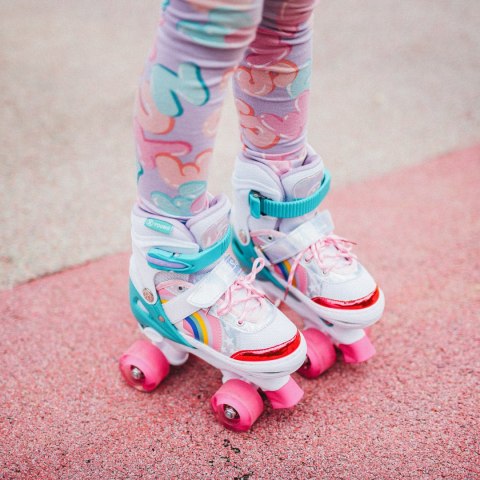 NQ0187 LED WROTKI RAINBOW ROZM. M(35-38) NILS EXTREME