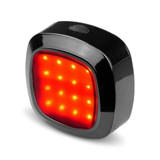 Lampka rowerowa tylna LED Everactive ładowalna - 50 lumenów